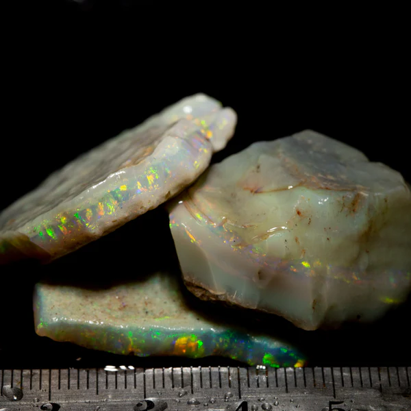105 ct rough opal parcel 3pc