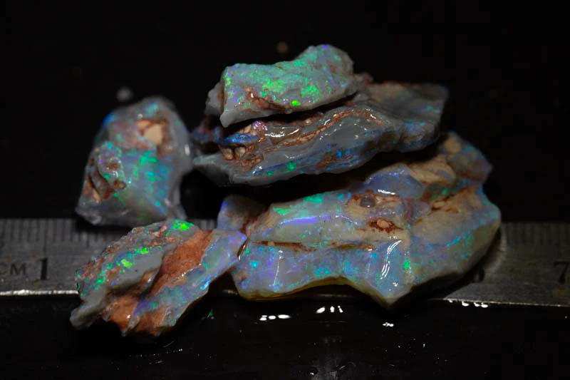 106 ct rough opal parcel 5pc