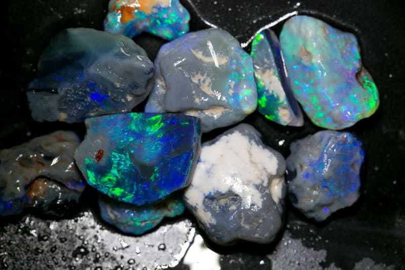 109 ct rough opal parcel 10 pieces