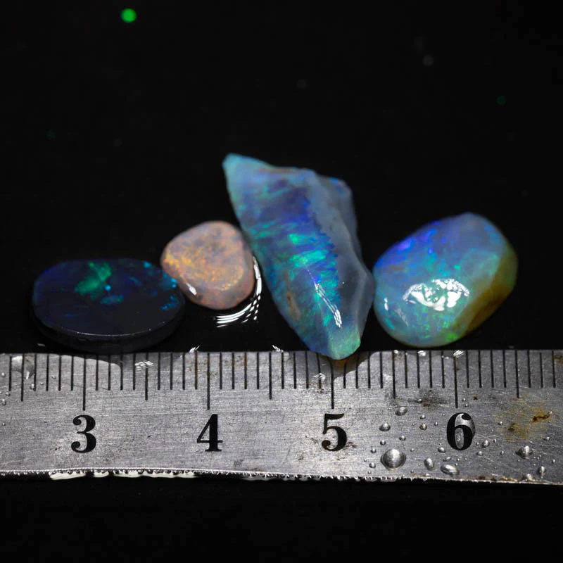11.00 ct opal rubs 4pc