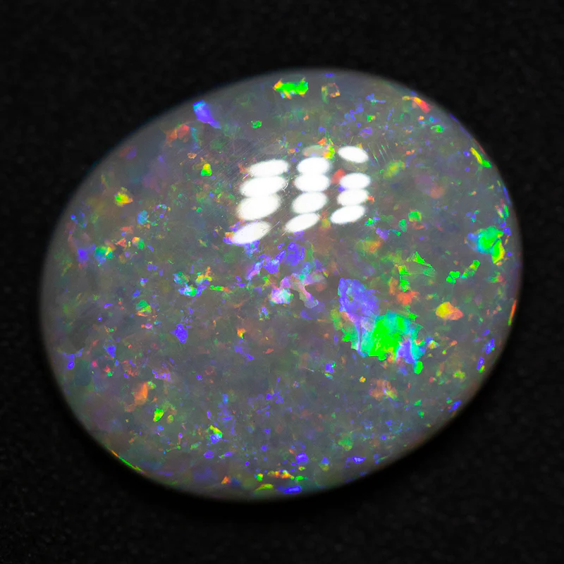 11.41 ct dark opal 18x15x6mm