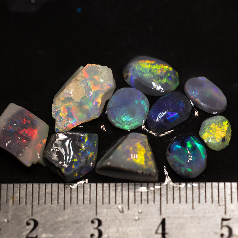 11.60 ct opal rubs parcel 10pc
