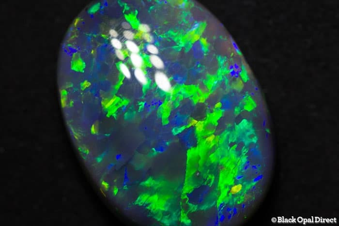 11.75 ct black opal gem large stone 19x14x6.5mm