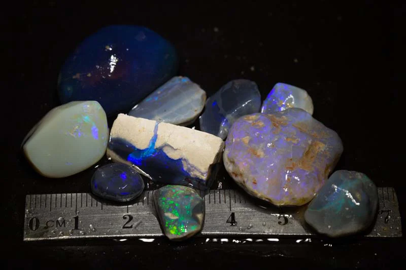 112.21 ct rough opal parcel 10pc