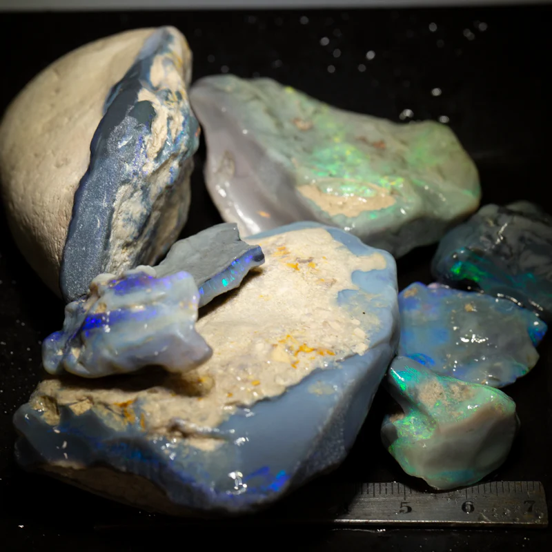1124 ct rough opal parcel 8pc