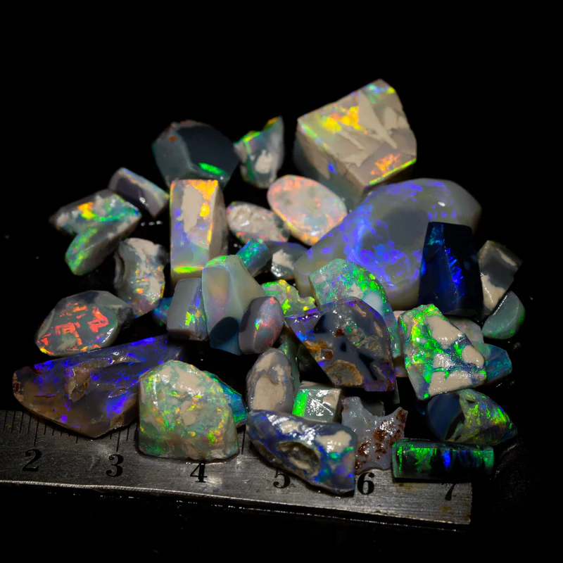 114 ct rough opal parcel