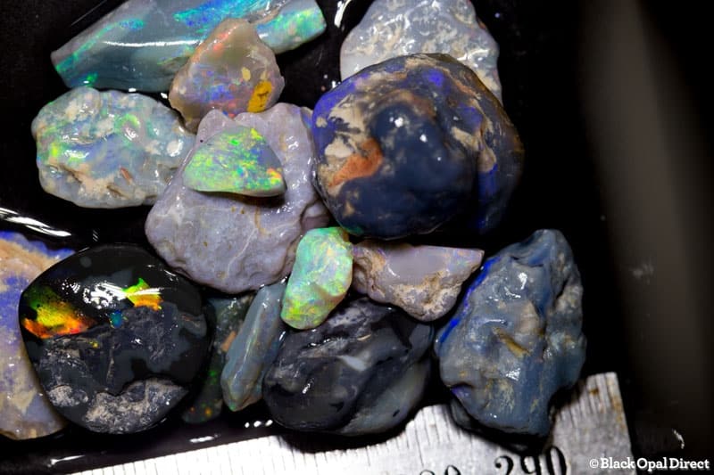117 ct rough opal parcel for beginners to intermediate 16 pieces