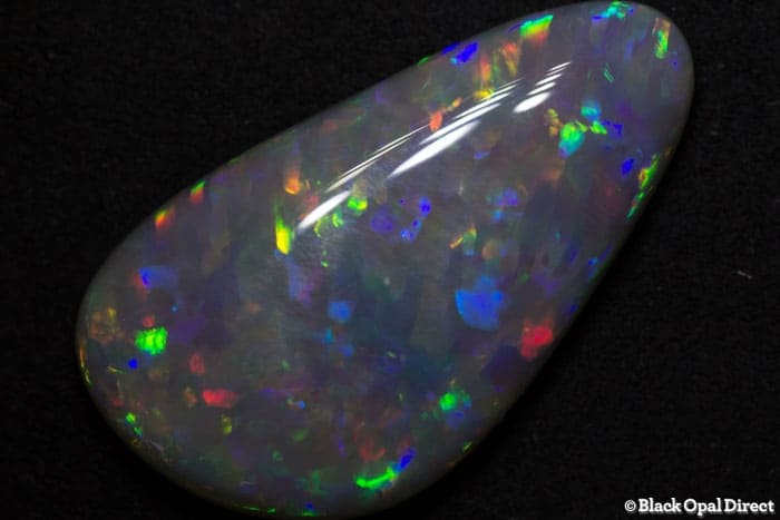 12.26 ct double sided light opal 26x15x5mm