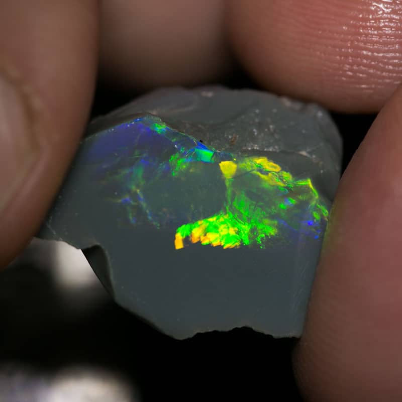 12.26 ct rough opal piece 20mm across