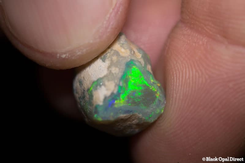 12.87 ct rough opal piece 16mm across