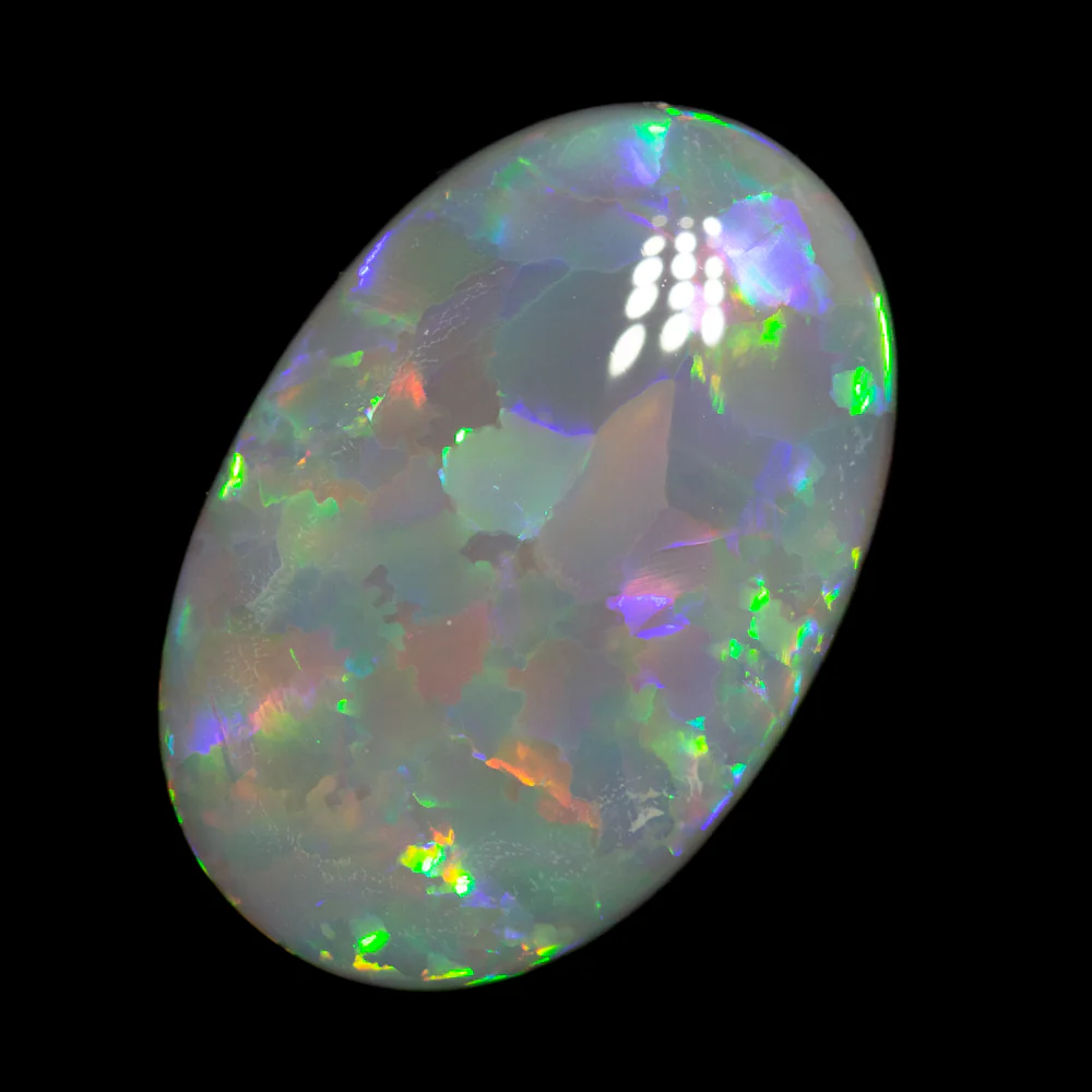 12.87 ct dark opal 21.5x14.5x6mm - Image 2