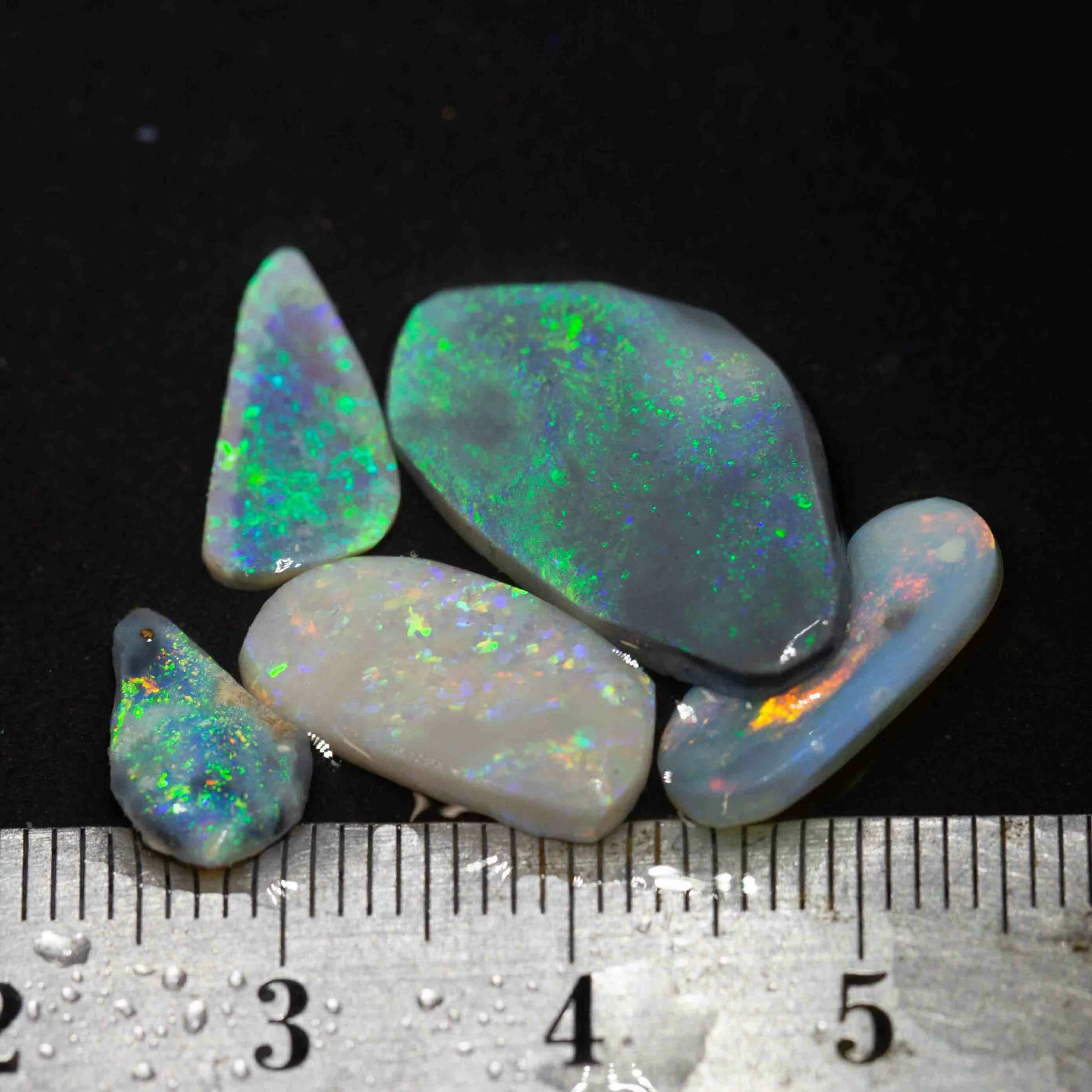 12 ct opal rubs 5pc