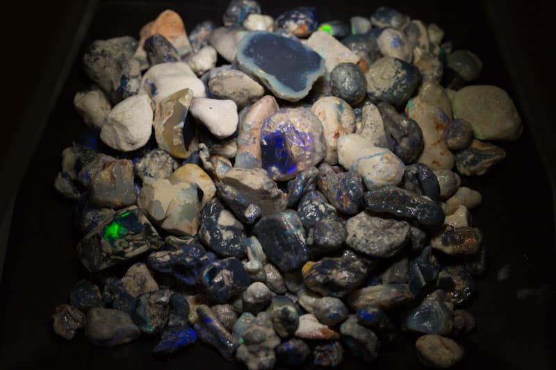 1215 ct rough opal parcel for experienced cutters