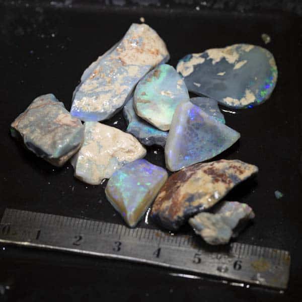 123 ct rough opal parcel 10 pieces
