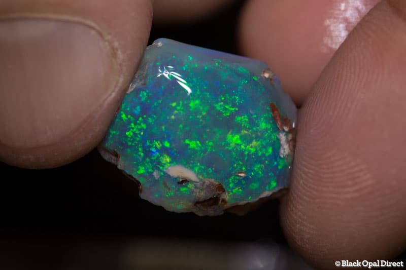 13.01 ct rough opal piece 19mm across
