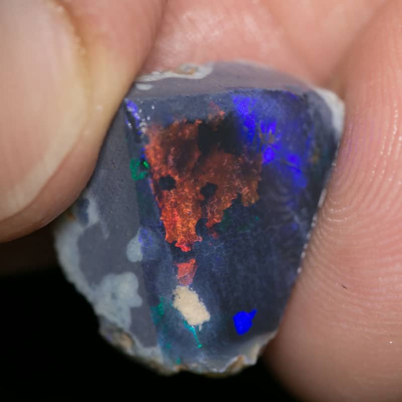 13.05 ct rough opal piece 18mm across
