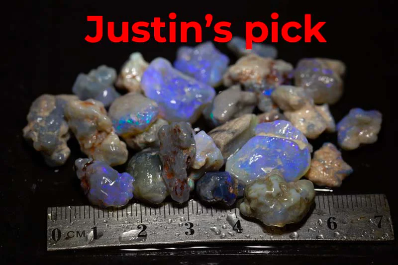 132 ct rough opal parcel 26pc
