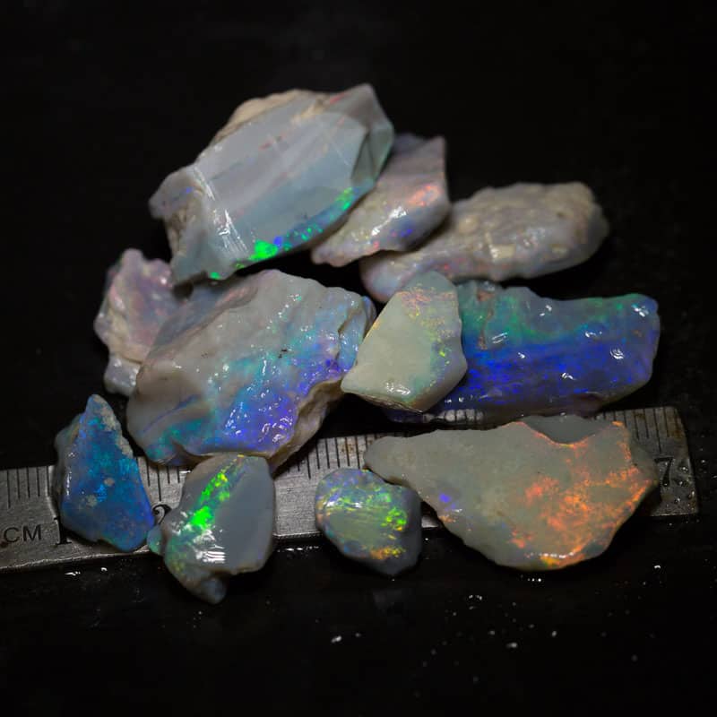 138 ct rough opal parcel 11 pc