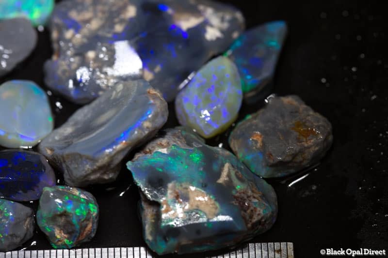 140 ct rough opal parcel 19 pieces