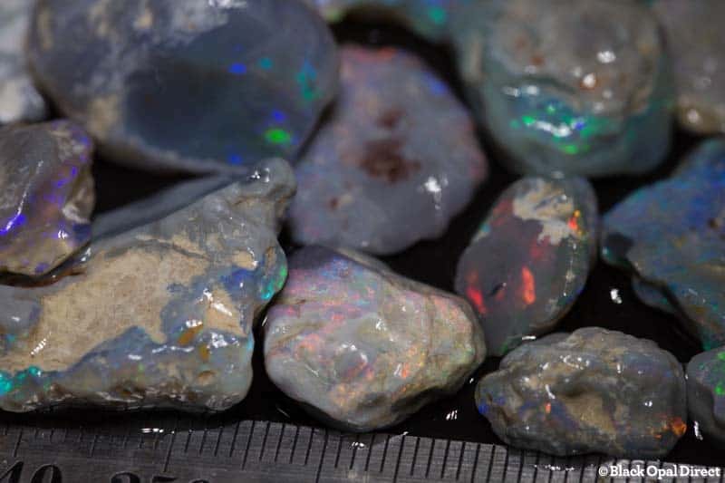 141 ct rough opal parcel 13 pieces
