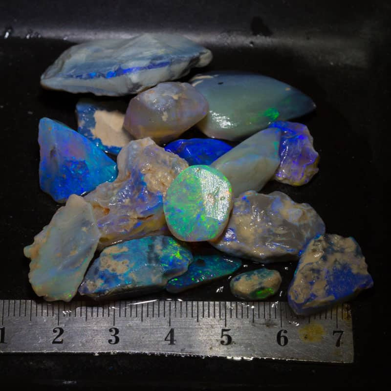 147 ct rough opal parcel 15 pieces