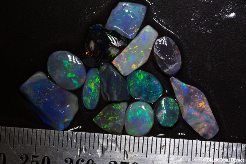 15.23 ct opal rubs 13pc