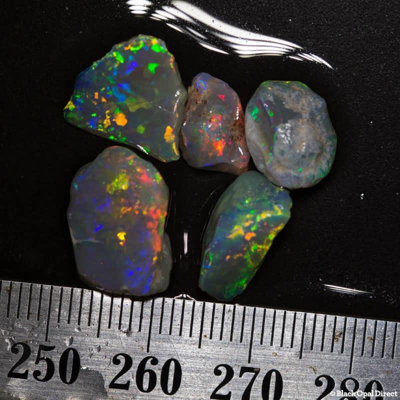 15.61 ct rough opal parcel 5 pieces