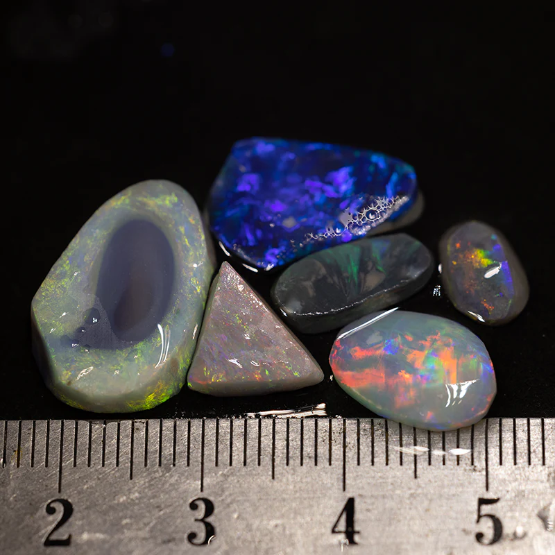 15.70 ct opal rubs parcel 6pc