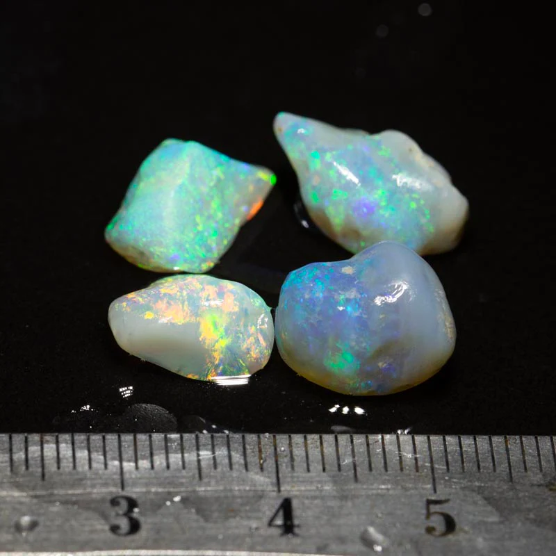 15 ct rough opal parcel 4pc