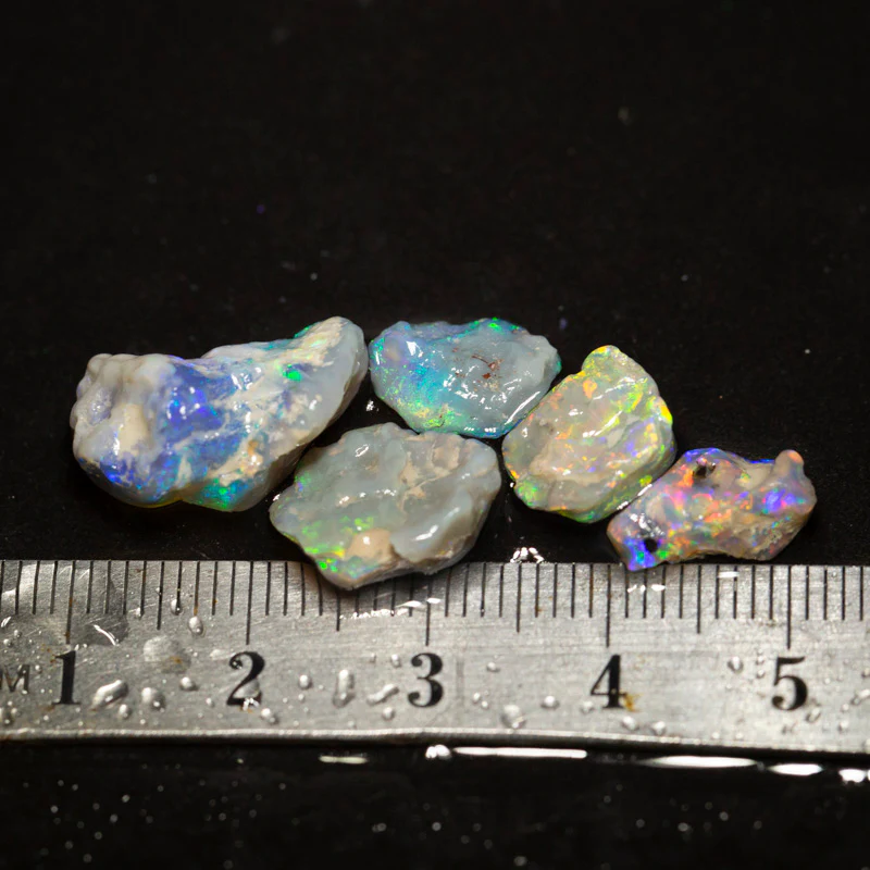 15 ct rough opal parcel 5pc