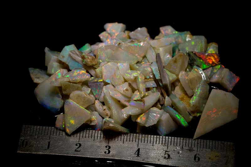 157 ct rough opal parcel 120 pc
