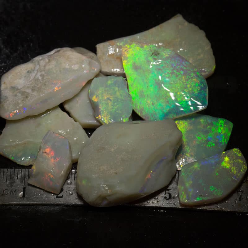 158 ct rough opal parcel 10 pc