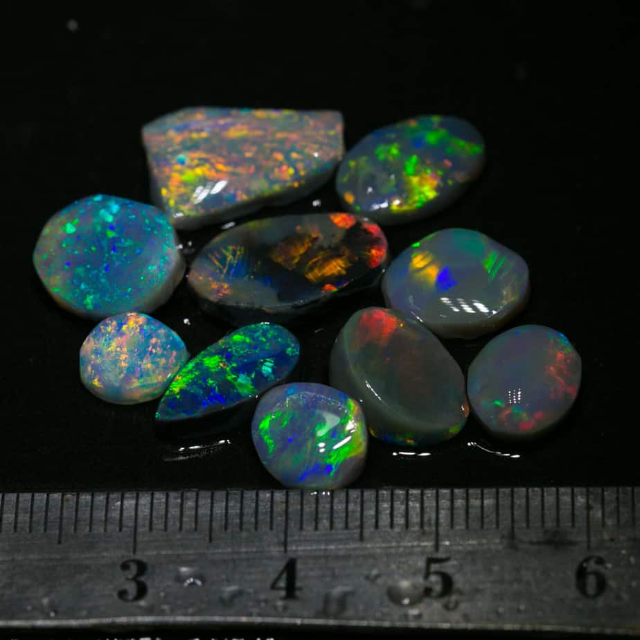16.06 ct opal rubs 10pc