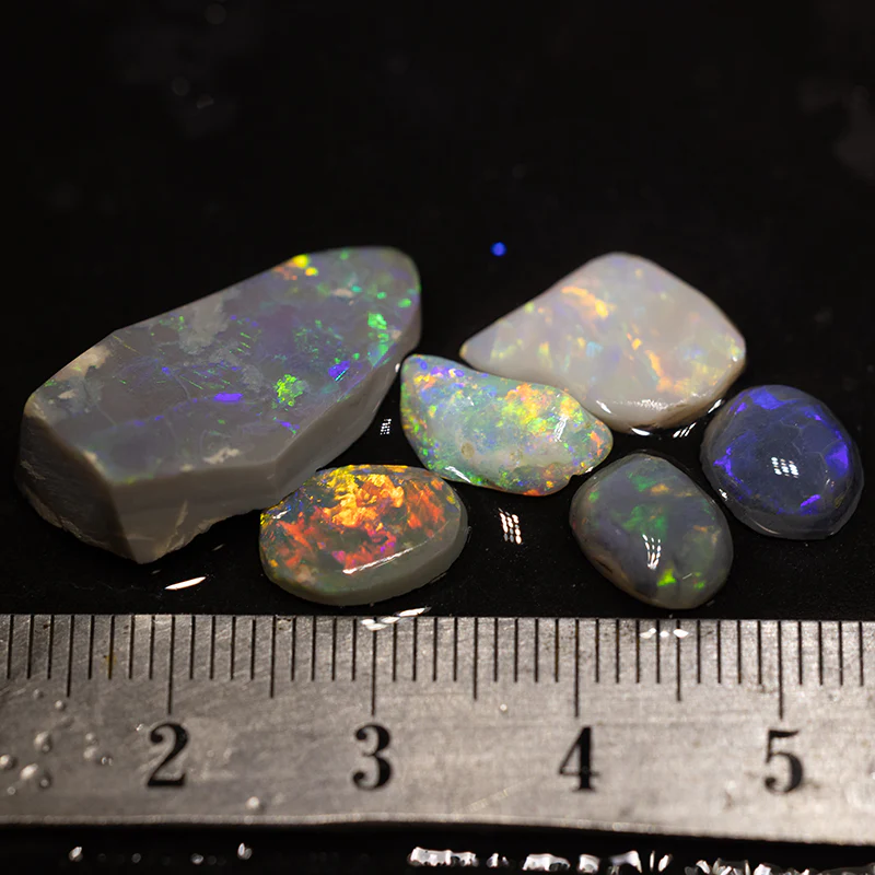 16.87 ct opal rubs parcel 6pc