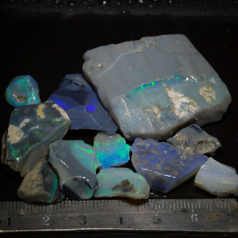 160.10 ct rough opal parcel 11pc