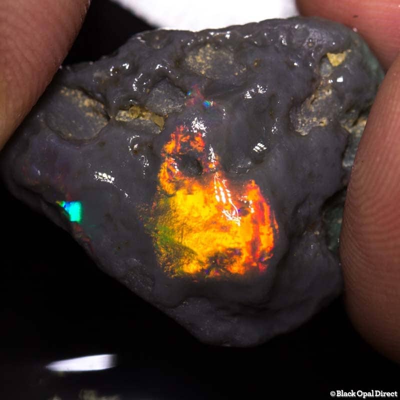 17.81 ct rough opal piece 25mm across