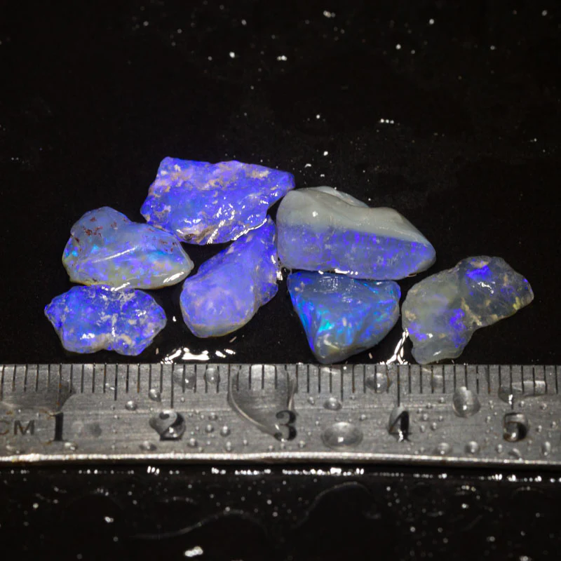 17 ct rough opal parcel 7pc