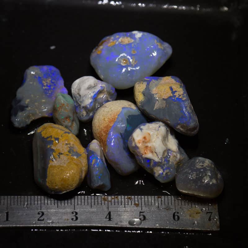 175 ct rough opal parcel 10 pieces