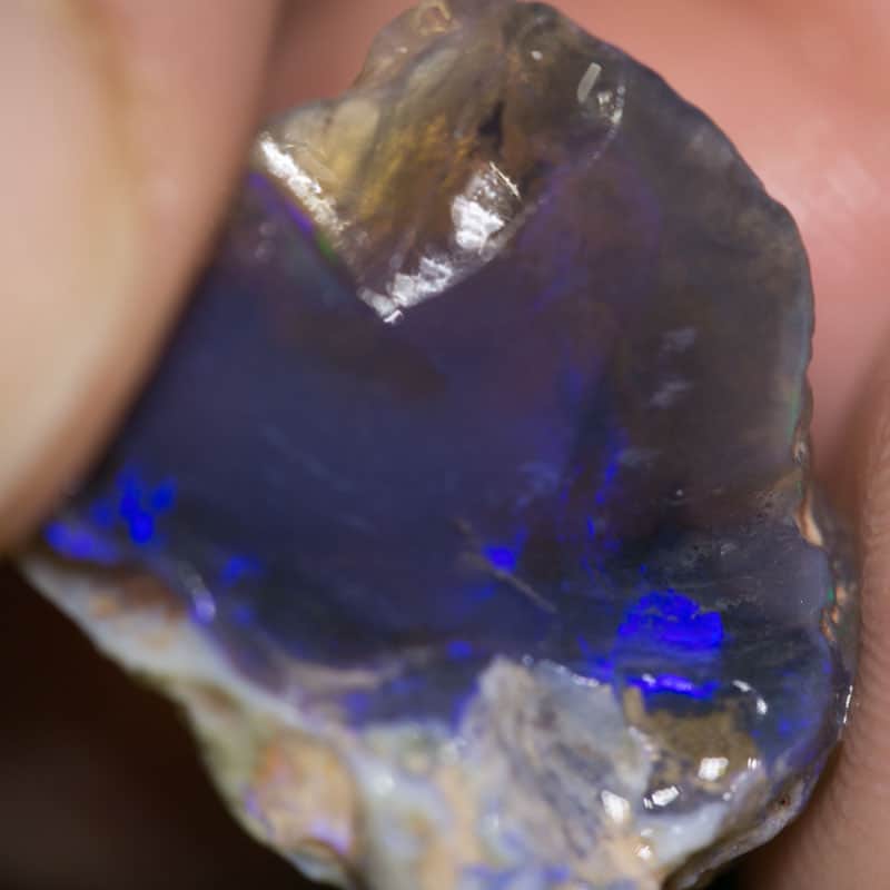 18.47 ct rough opal piece 22mm across