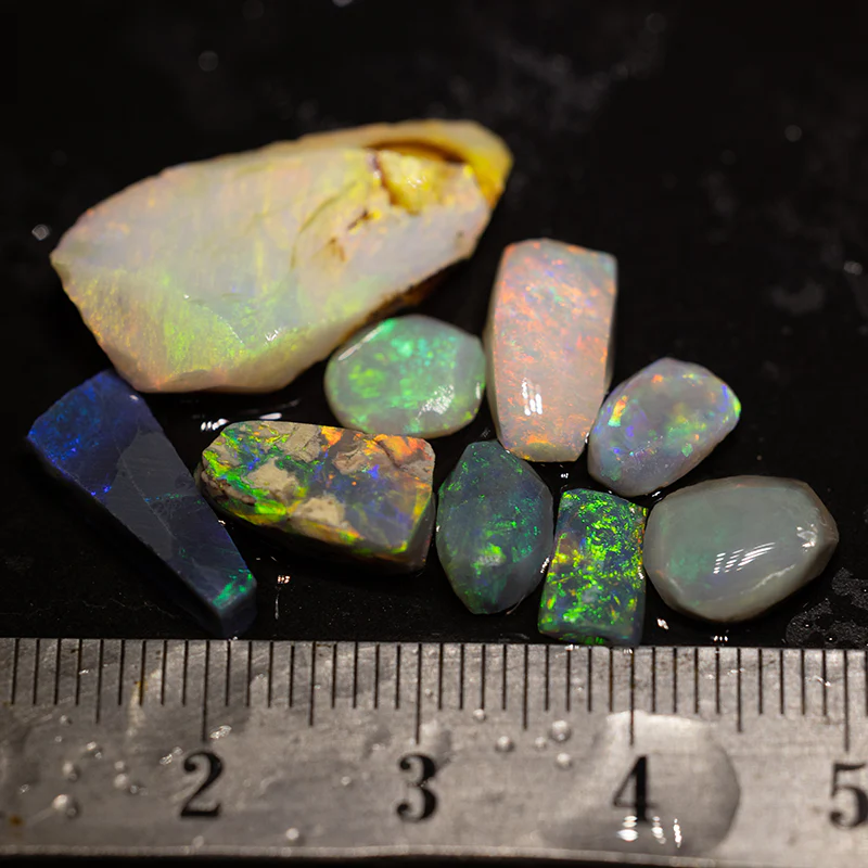 18.90 ct opal rubs parcel 9pc