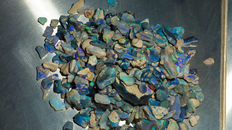 1800 ct rough opal parcel