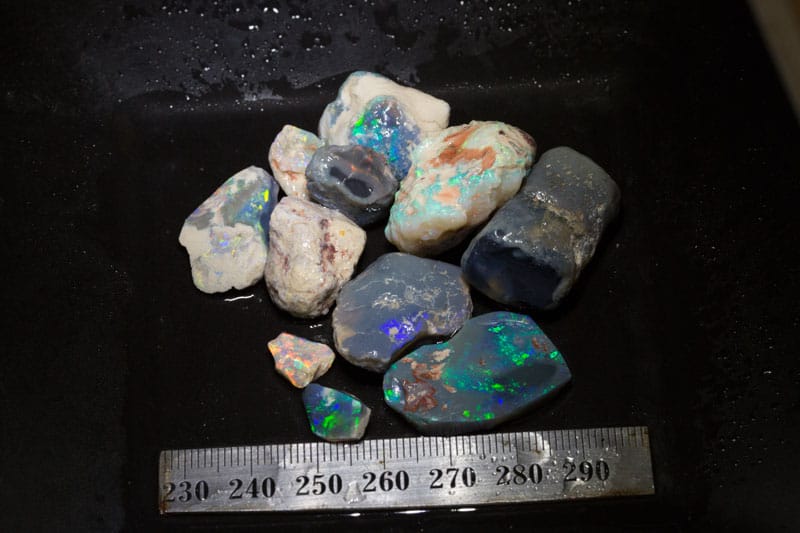 183 ct rough opal parcel 11 pieces