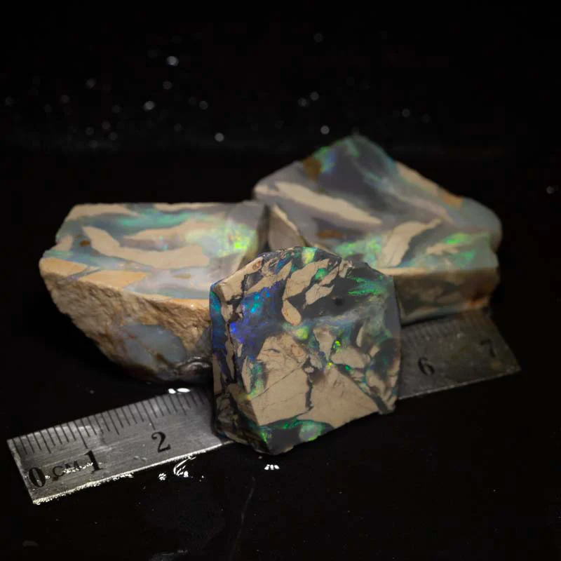 183 ct rough opal parcel 3pc