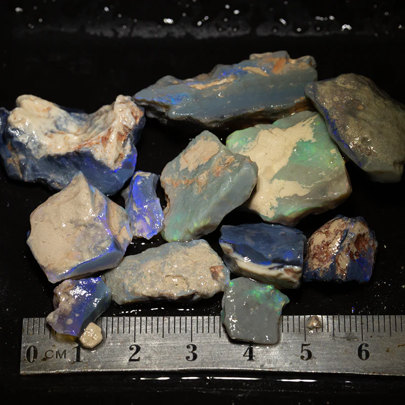 184 ct rough opal parcel 12pc