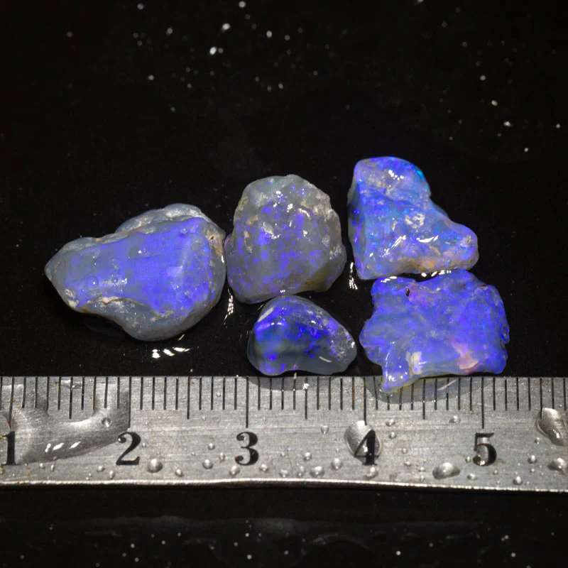 19 ct rough opal parcel 5pc