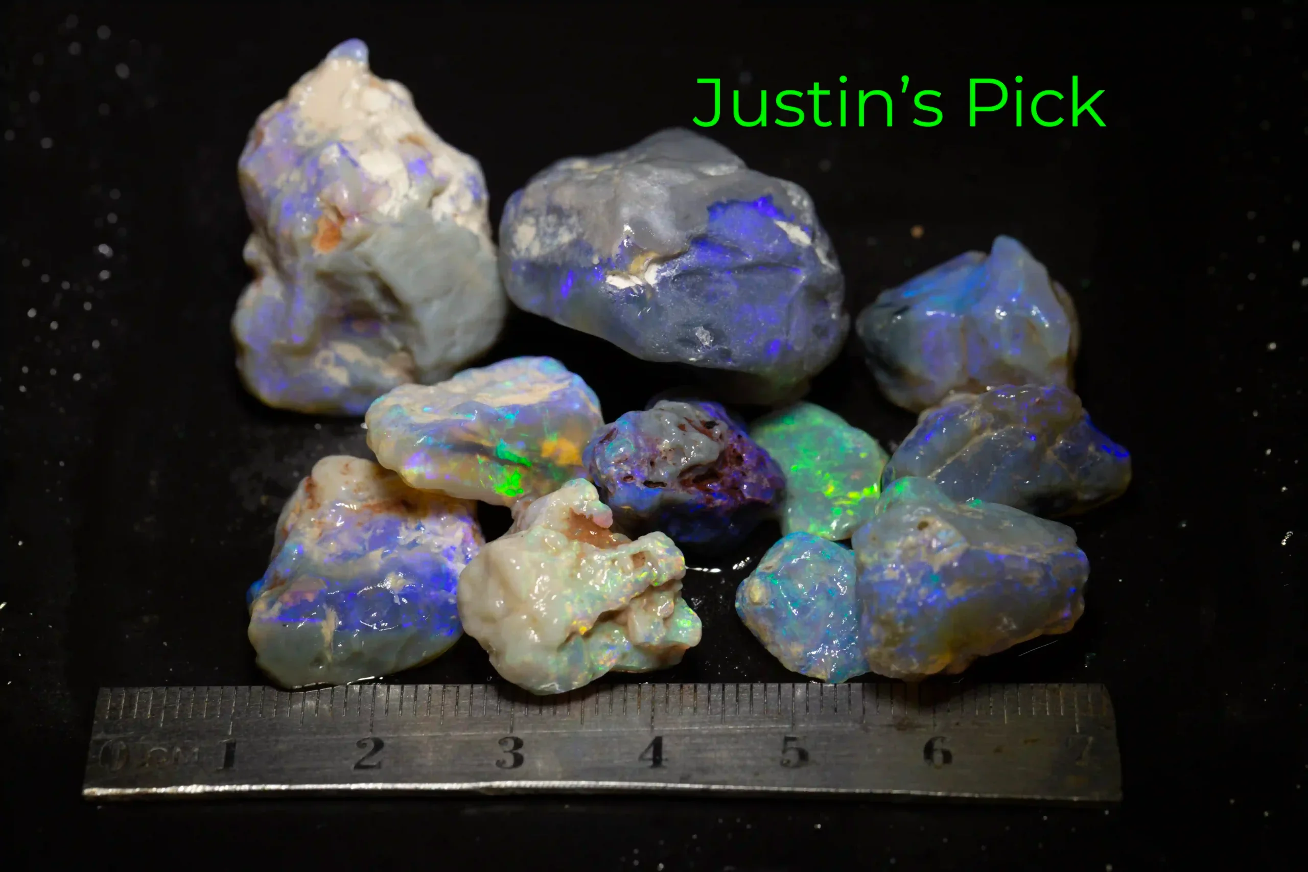 195 ct rough opal parcel 11pc