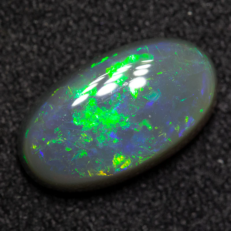 2.00 ct dark opal 11.3x6.5x3.9mm