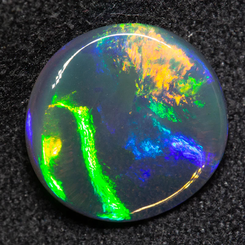 2.00 ct double sided crystal opal 10.9x10.8x2.9mm