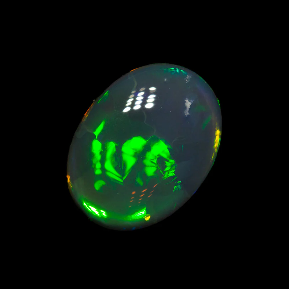 2.01 ct double-sided black opal 10.3x7.8x3.7mm - Image 2