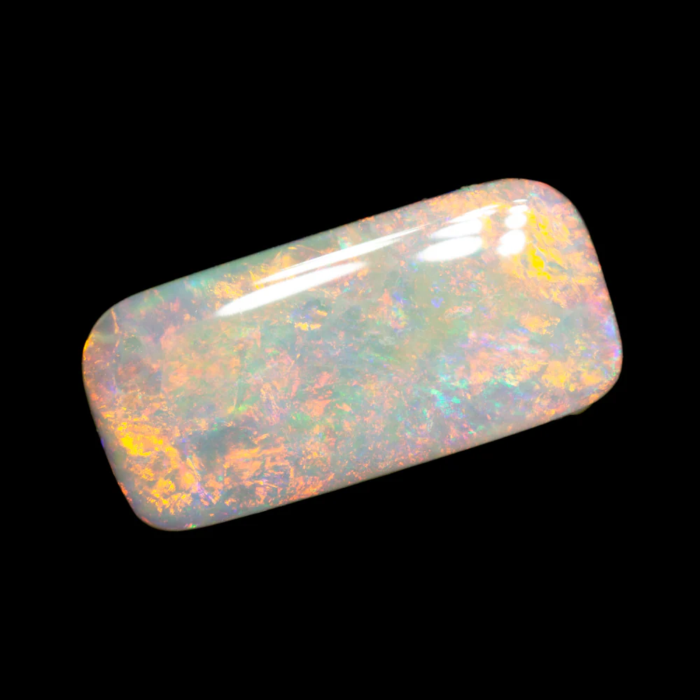 2.01 ct white opal 14.5x6.9x2.4mm